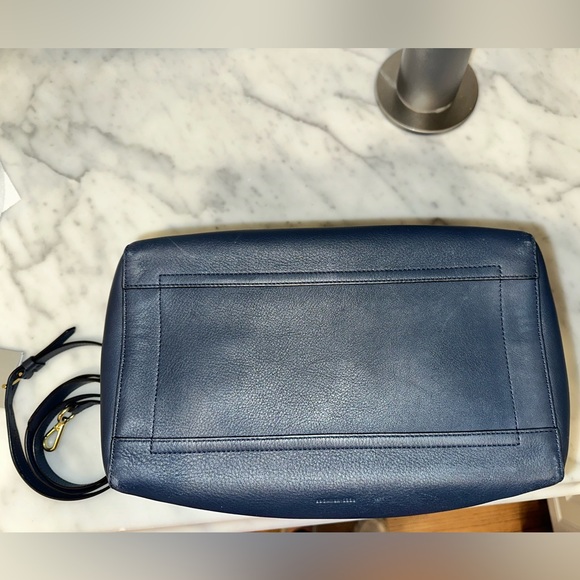 Reed Krakoff Navy Leather Satchel - Picture 10 of 13